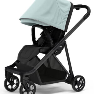 Thule Shine bērnu ratiņi krāsa Alaska Blue on Black