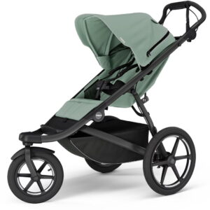 Thule Urban Glide 3 bērnu sporta ratiņi ar magnētisku sprādzi krāsa Mist Green