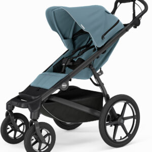 Thule Urban Glide 4 bērnu sporta ratiņi ar magnētisku sprādzi krāsa Mid Blue
