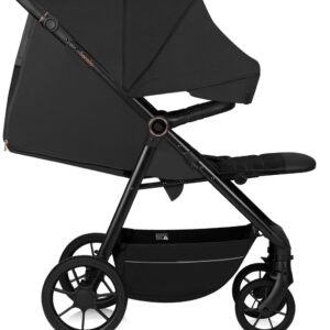Lionelo MIRA bērnu ratiņi krāsa BLACK ONYX
