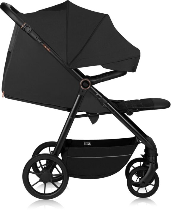 Ratini.lv | MIRA bērnu ratiņi krāsa BLACK ONYX bilde #11