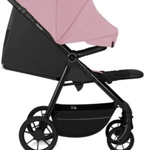 Lionelo MIRA bērnu ratiņi krāsa PINK ROSE