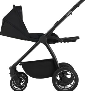 Lionelo MERIL 3IN1 bērnu ratiņi krāsa BLACK ONYX
