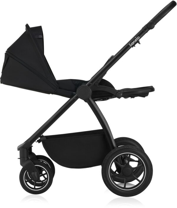 Ratini.lv | MERIL 3IN1 bērnu ratiņi krāsa BLACK ONYX bilde #27