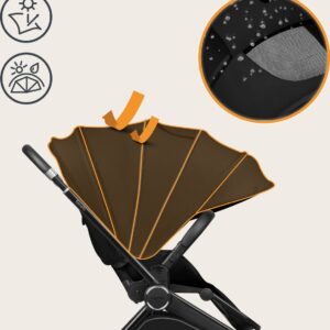 Lionelo MIKA PLUS 3IN1 bērnu ratu komplekts krāsa BLACK ONYX