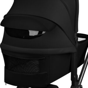 Lionelo MIKA PLUS 2IN1 bērnu ratu komplekts krāsa BLACK ONYX