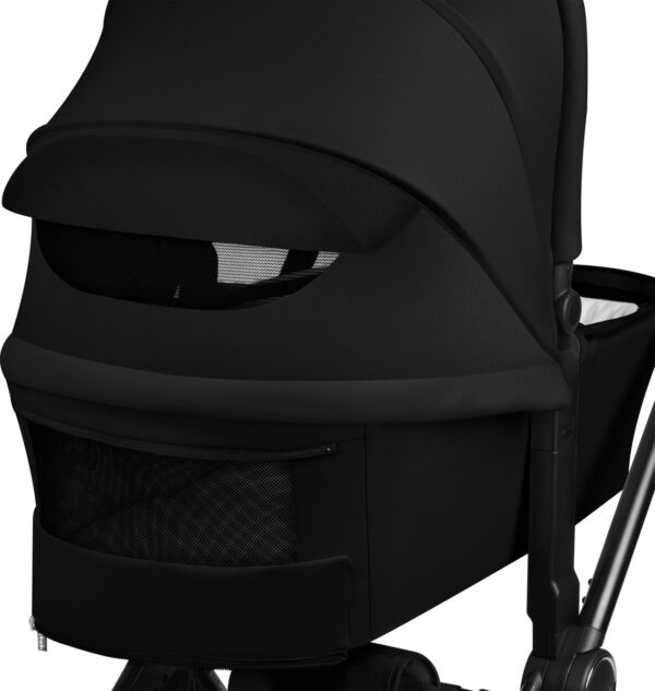 Ratini.lv | MIKA PLUS 2IN1 bērnu ratiņi krāsa BLACK ONYX bilde #15