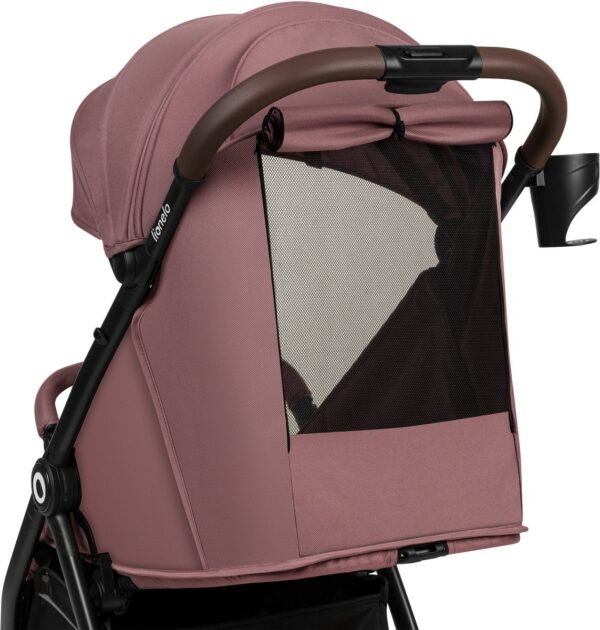 Ratini.lv | INGRID bērnu ratiņi krāsa PINK MAUVE bilde #11