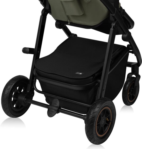 Ratini.lv | AMBER PLUS 3IN1 bērnu ratiņi krāsa GREEN FOREST bilde #33