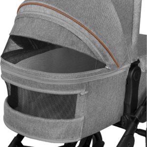 Lionelo MARI TOUR bērnu ratu komplekts 2in1 krāsa GREY STONE