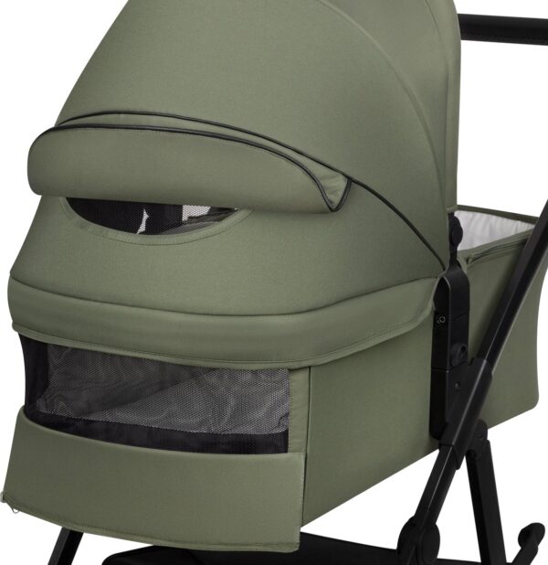 Ratini.lv | AMBER PLUS 3IN1 bērnu ratiņi krāsa GREEN FOREST bilde #13