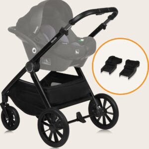 Lionelo LAYLA 2IN1 bērnu ratiņi krāsa GREY STONE