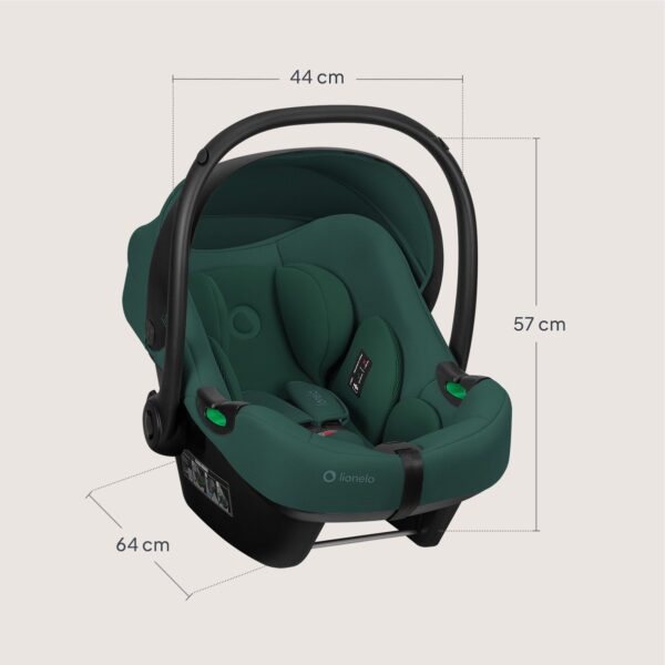 Ratini.lv | Astrid I-Size autokrēsliņš mazuļiem 40-87cm krāsa Green Forest bilde #25