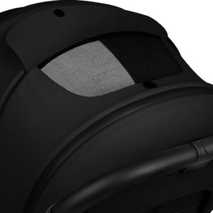 Lionelo MIKA PLUS 3IN1 bērnu ratu komplekts krāsa BLACK ONYX