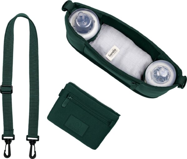 Ratini.lv | LITTLE CUBE bērnu ratiņu soma krāsa GREEN bilde #9