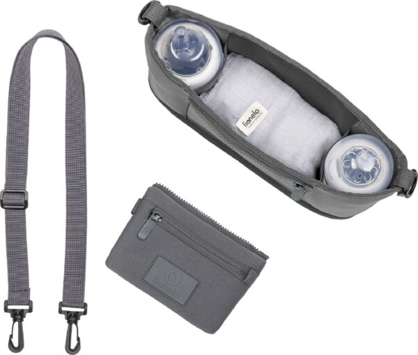 Ratini.lv | LITTLE CUBE bērnu ratiņu soma krāsa GREY bilde #9