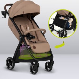 Lionelo INGRID bērnu ratiņi krāsa BEIGE SAND