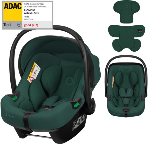 Ratini.lv | Astrid I-Size autokrēsliņš mazuļiem 40-87cm krāsa Green Forest bilde #21