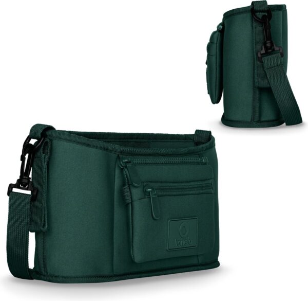Ratini.lv | LITTLE CUBE bērnu ratiņu soma krāsa GREEN bilde #1