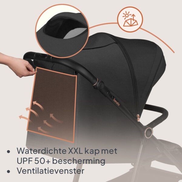 Ratini.lv | MIRA bērnu ratiņi krāsa BLACK ONYX bilde #31