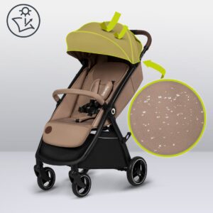 Lionelo INGRID bērnu ratiņi krāsa BEIGE SAND