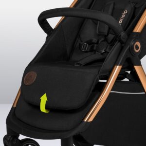 Lionelo INGRID bērnu ratiņi krāsa BLACK ONYX