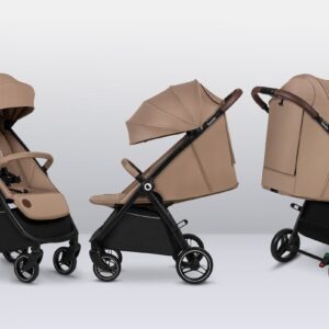 Lionelo INGRID bērnu ratiņi krāsa BEIGE SAND