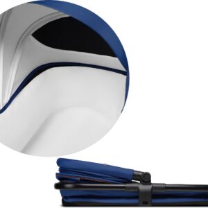 Lionelo MIKA 2IN1 bērnu ratu komplekts krāsa BLUE NAVY