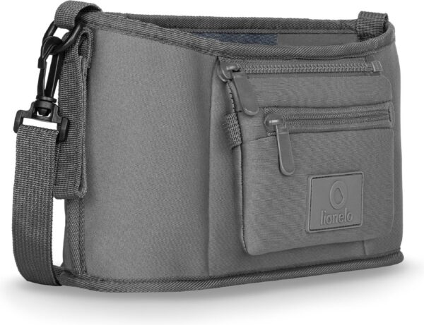 Ratini.lv | LITTLE CUBE bērnu ratiņu soma krāsa GREY bilde #11