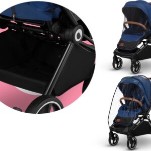 Lionelo MIKA 2IN1 bērnu ratu komplekts krāsa BLUE NAVY