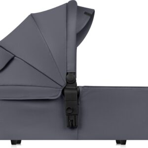 Lionelo AMBER PLUS 3IN1 bērnu ratiņi krāsa GREY GRAPHITE