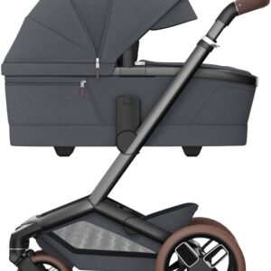 Maxi Cosi FAME CARRYCOT bērnu ratiņu kulba krāsa TWILLIC GRAPHITE