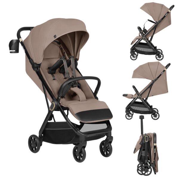 Ratini.lv | BESS bērnu ratiņi BEIGE SAND bilde #1