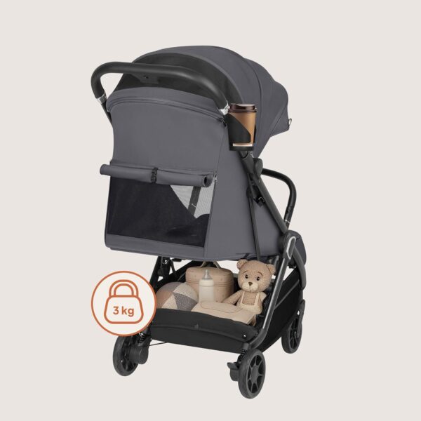 Ratini.lv | BESS bērnu ratiņi GREY STONE bilde #19