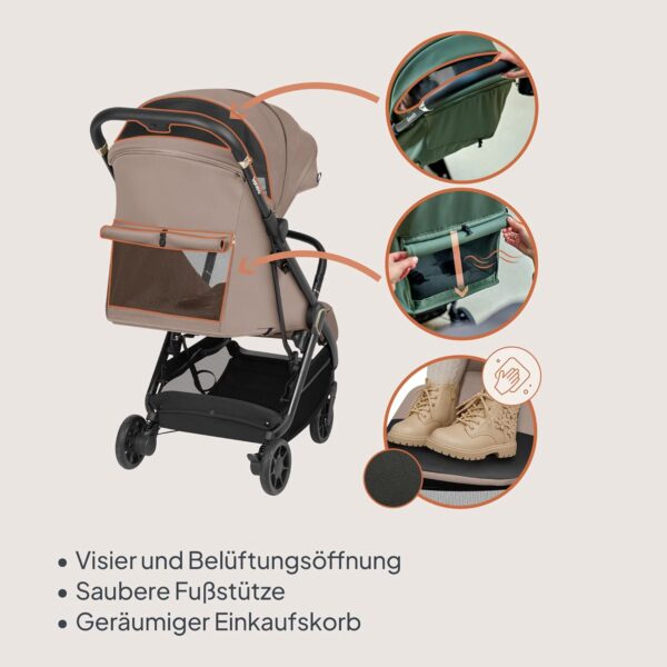 Ratini.lv | BESS bērnu ratiņi BEIGE SAND bilde #13