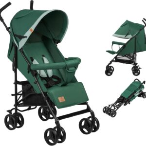 Lionelo ELIA bērnu ratiņi krāsa Green Forest