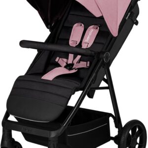 Lionelo MIRA bērnu ratiņi krāsa PINK ROSE