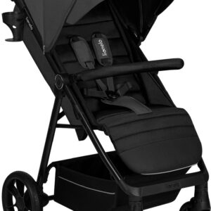 Lionelo MIRA bērnu ratiņi krāsa GREY GRAPHITE