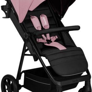 Lionelo MIRA bērnu ratiņi krāsa PINK ROSE