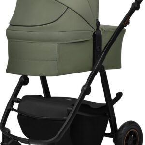 Lionelo AMBER PLUS 2IN1 bērnu ratiņi krāsa GREEN FOREST