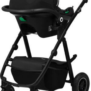 Lionelo AMBER PLUS 3IN1 bērnu ratiņi krāsa GREY GRAPHITE