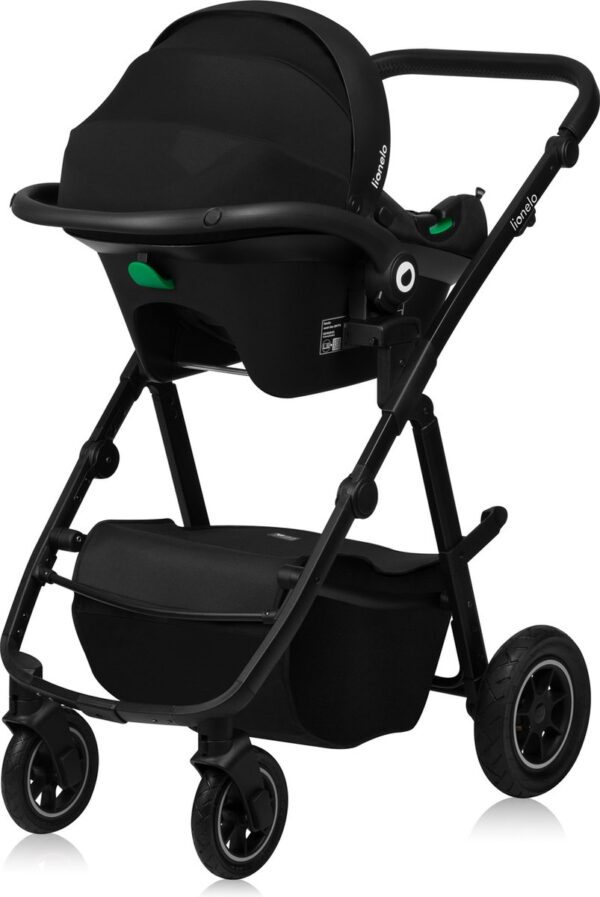 Ratini.lv | AMBER PLUS 3IN1 bērnu ratiņi krāsa GREY GRAPHITE bilde #39