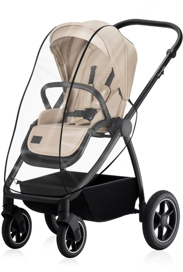 Ratini.lv | MERIL 2IN1 bērnu ratiņi krāsa BEIGE SAND bilde #11