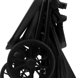 Lionelo MIKA PLUS 2IN1 bērnu ratu komplekts krāsa BLACK ONYX