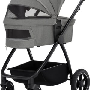 Lionelo MERIL 2IN1 bērnu ratiņi krāsa GREY STONE