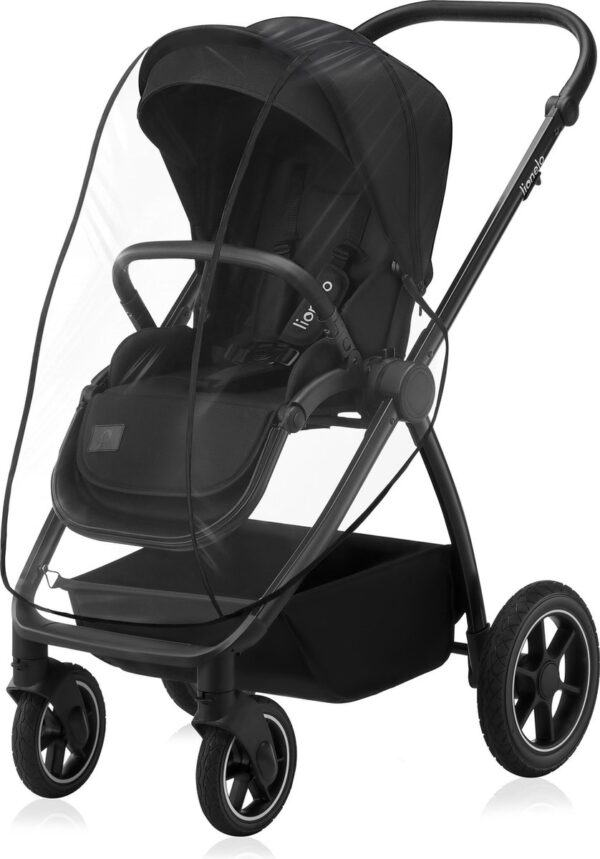 Ratini.lv | MERIL 2IN1 bērnu ratiņi krāsa BLACK ONYX bilde #19