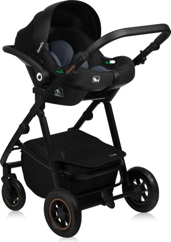 Ratini.lv | AMBER PLUS 3IN1 bērnu ratiņi krāsa GREEN FOREST bilde #11