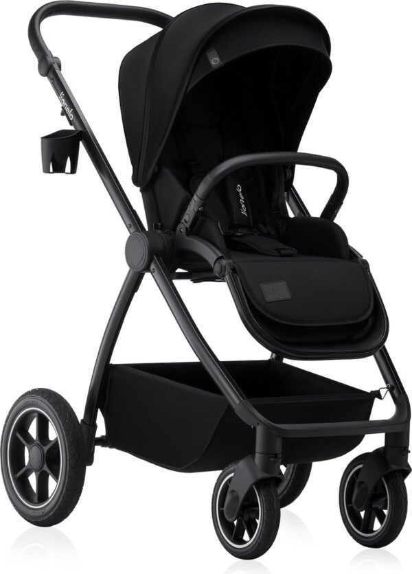 Ratini.lv | MERIL 3IN1 bērnu ratiņi krāsa BLACK ONYX bilde #3