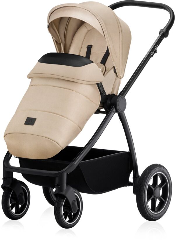Ratini.lv | MERIL 3IN1 bērnu ratiņi krāsa BEIGE SAND bilde #9