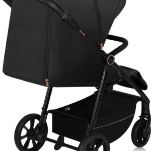 Lionelo MIRA bērnu ratiņi krāsa BLACK ONYX